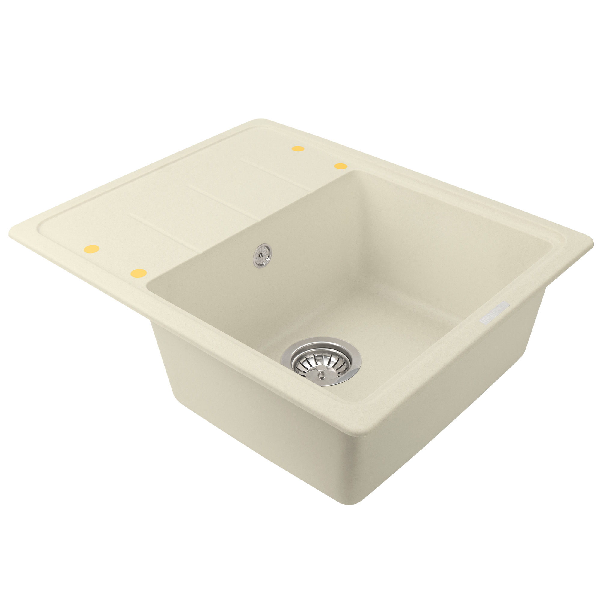Кухонная мойка Ecoshtein Ecoshtein RECHTECK 620 Жасмин