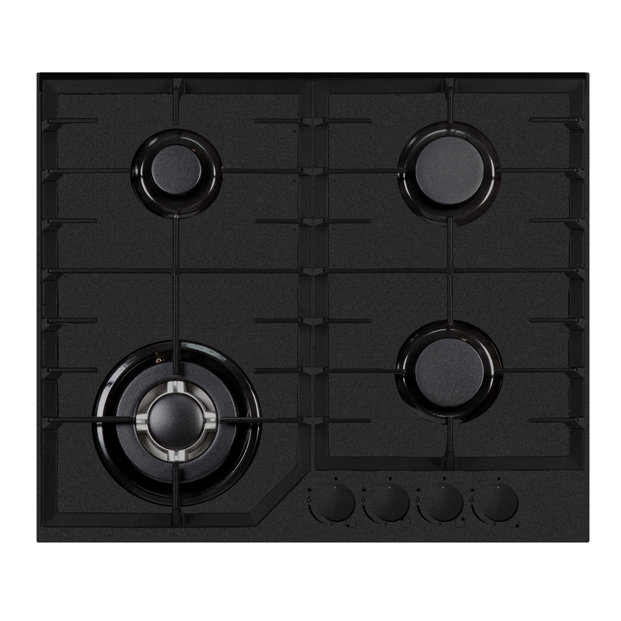 Газовая варочная панель из закаленного стекла Zigmund & Shtain M 33.6 B