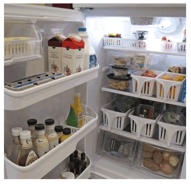 Размещение продуктов в холодильнике: основные правила
